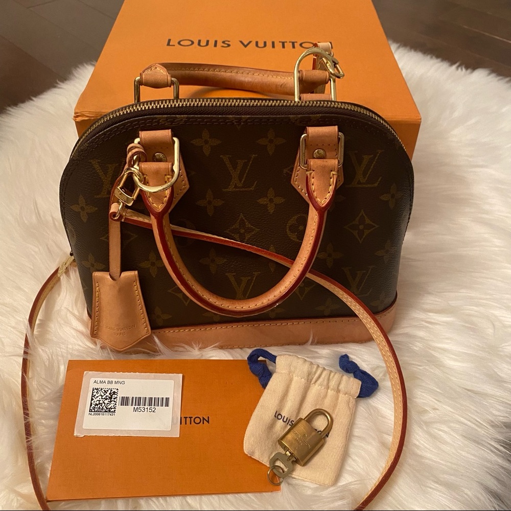 💖1500$💖 LOUIS VUITTON - ALMA BB MONOGRAM - PRELOVED